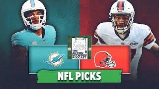 Miami Dolphins vs Cleveland Browns BEST BETS! NFL Picks & Predictions | The Action Network Podcast