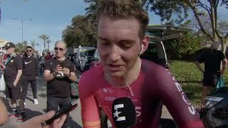 Magnus Sheffield - Interview at the finish - Stage 4 - Volta ao Algarve em Bicicleta 2024