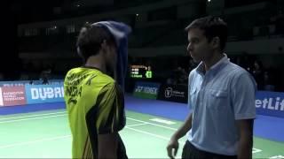 Day 3 - 2014 Dubai Superseries Finals - Jan O Jorgensen vs K. Srikanth