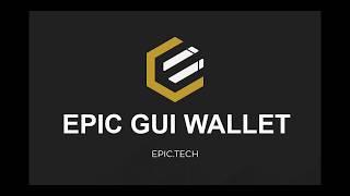 Epic Cash GUI Wallet 1.0