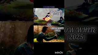 Snow White 1937 vs Snow White 2025 #disney #snowwhite #edit