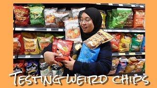 FRIED EGG FLAVOR ? | Testing Weird Chips