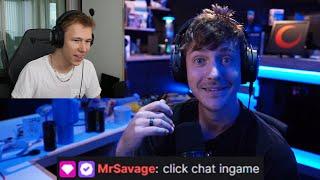 MrSavage Made Ninja End Stream After Sending This DM To Him..