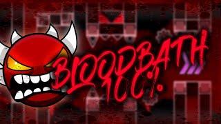 MUN SADAS DEMON! Bloodbath 100% By Riot and more (extreme demon) Geometry Dash Suomi