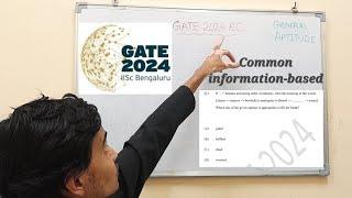 GATE Electronics and Communication (EC) 2024 Question No. 1 General Aptitude detailed solution