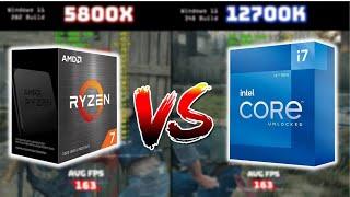 AMD 5800x VS INTEL 12700k - Which is better for gaming?!