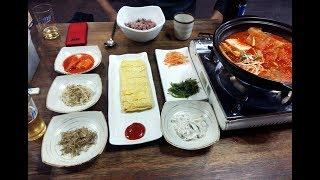 [먹진남자] 부산대 앞 맛있는순두부&김치찜 삼겹김치찜 pork belly braised Kimchi