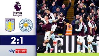 Villans mit Arbeitssieg beim Kellerkind! | Aston Villa - Leicester City | Highlights Premier League