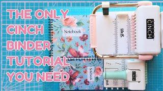 All You Need to Know About Making Notebooks to Sell from Home | The Cinch Binder Tutorial