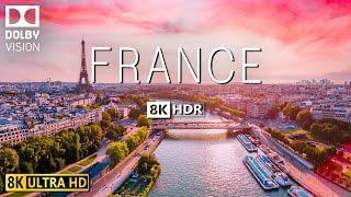 FRANCE VIDEO 8K HDR 60fps DOLBY VISION WITH SOFT PIANO MUSIC