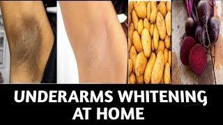 UNDERARMS SKIN WHITENING AT HOME | HOMEMADE SKIN LIGHTENING | ANI STYLE