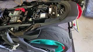 2023 Yamaha MT-10 ECU flash update and removal process