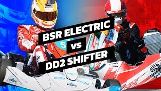 DD2 2-Shifter vs BSR Electric 25kW+ (Real Race Performance for 20 laps)