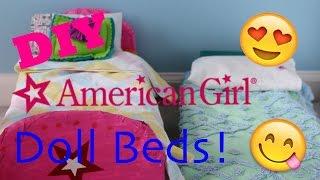 DIY American Girl Doll Bed