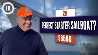 Starter sailboat for sale for $6500!! - the ultimate & popular coastal cruiser sailboat! -  Ep 10