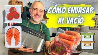 Cómo envasar al vacío con la ENVASADORA SealVac Steel Cecotec | BENEFICIOS - COMO SE USA - UNBOXING