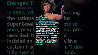 One note. Full control. Game changed. #WhitneyHouston #SuperBowl
