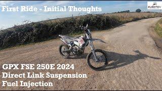 First Ride GPX 250E 2024 Direct Link Trail Bike