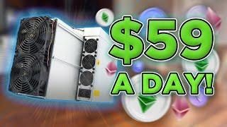 BUY THIS?! A Crypto Mining Rig That Earns $59 PER DAY?!