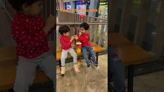 Two Little Munchkins #kids #shorts #baby #youtubeshorts