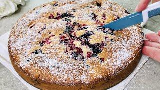 If there is no time - stir for 1 minute and you're done! Delicious cake for the weekend! Recipe # 92