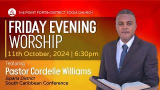 Friday Evening Worship || 11th October 2024 || 6:30pm