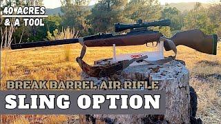 Break Barrel Air Rifle Sling Option | Budget Friendly | Non Swivel Rifle & Shotgun Camo Sling