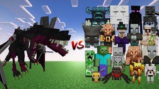 Assimilated Ender Dragon Vs every Mob in Minecraft - Minecraft Mob Battle