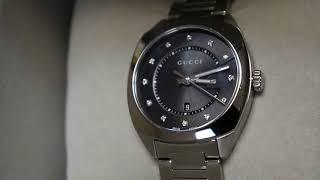 Gucci YA142404 Women's GG2570 Black Quartz Watch #Gucci  #Watches @Purchase_Direct  #GucciWatches