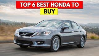 Top 6 Most Reliable Hondas You Should Buy!