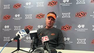 Mike Gundy Postgame Press Conference | BYU 38, Oklahoma State 35