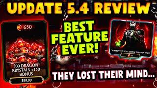MK Mobile Update 5.4 Detailed Review. It Was Too Good To Be True... New DC Packs Are INSANE!
