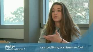 Réussir sa licence de droit // Témoignage d'Audrey, licence 2 de droit