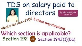 TDS IPCC tax | CA Inter Income Tax Videos