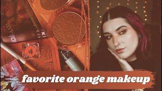 My Favorite Orange Makeup