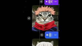 meow meow #sukuna #jjk #jujutsukaisen #cat #anime #sukuna #gojo #fyp #makizenin