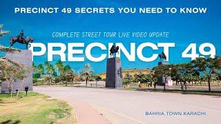 Exploring PRECINCT 49 Street by Street! | Bahria Paradise | Bahria town Karachi latest news | Prices