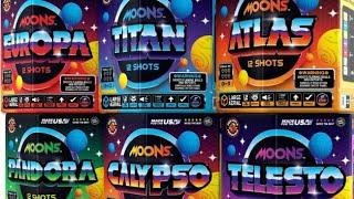 RED APPLE FIREWORKS  MOONS 72 SHOT FINALE SET 4K 60FPS