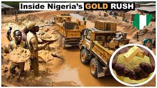 Inside Nigeria's Hidden GOLD RUSH (Exploring The Local Gold Mine Industry)