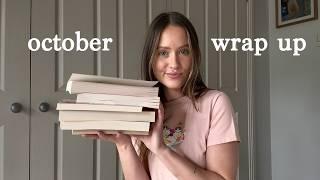 October reading wrap up 