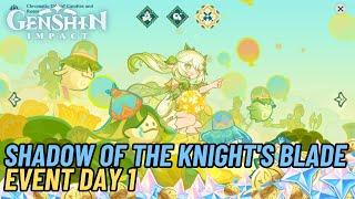 Shadow of the Knight's Blade Event Guide Day 1| Genshin Impact 5.1