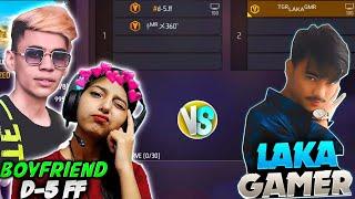 d- 5 challenge me with her new boyfriend for 1 vs 2 - Laka Gamer