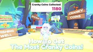 How To Get The Most CRANKY COINS From The NEW OCEAN MINIGAME in Adopt Me! 🪸