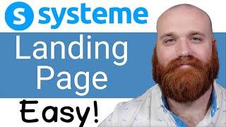 Systeme.io Landing Page Tutorial For Beginners 2024