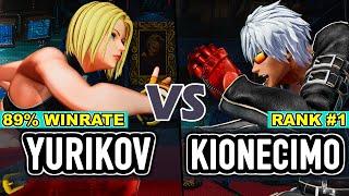 KOF XV ▰ YURIKOV (Blue Mary/Meitenkun/Isla) vs KIONECIMO (K'/Iori/Kyo)