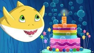 Happy Birthday Baby Shark!! | FunForKidsTV - Nursery Rhymes & Baby Songs