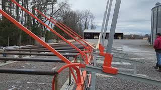 Wescana Industries vertical truss stacker