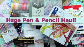 Huge Adult Colouring and Art Supplies Haul - Prime Day & Summer Sales PLUS Happy Mail!