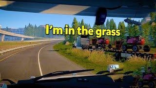 Late Night American Truck Simulator Is Chaotic