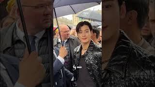 차은우 실물 느낌  파리패션위크 디올
